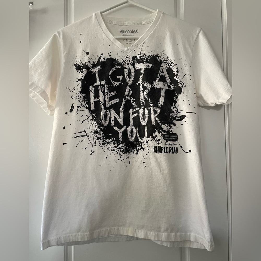 ✨ 3/$25 ✨ Simple Plan Limited Edition Graphic Band Tee